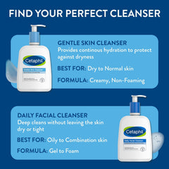 CETAPHIL Gentle Skin Cleanser 20 fl oz, Hydrating Face Wash & Body Wash, Ideal For Sensitive, Dry Skin, Non-irritating, Wont Clog Pores, Fragrance-free, Soap-free, Dermatologist Recommended