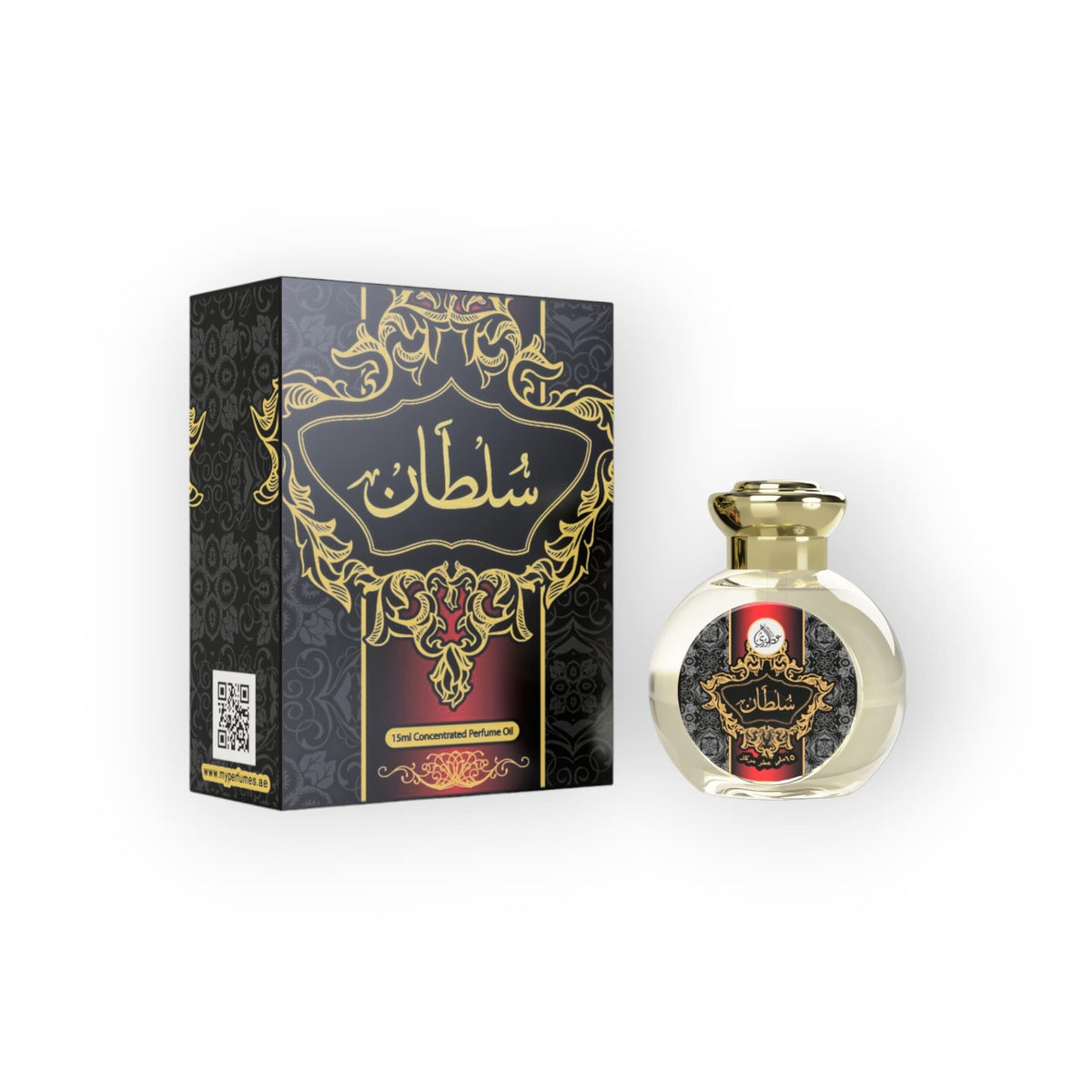 My Perfumes SULTAN from OTOORI Non Alcoholic Concentrated Perfume Oil or Attar for Men and Women, 15ml