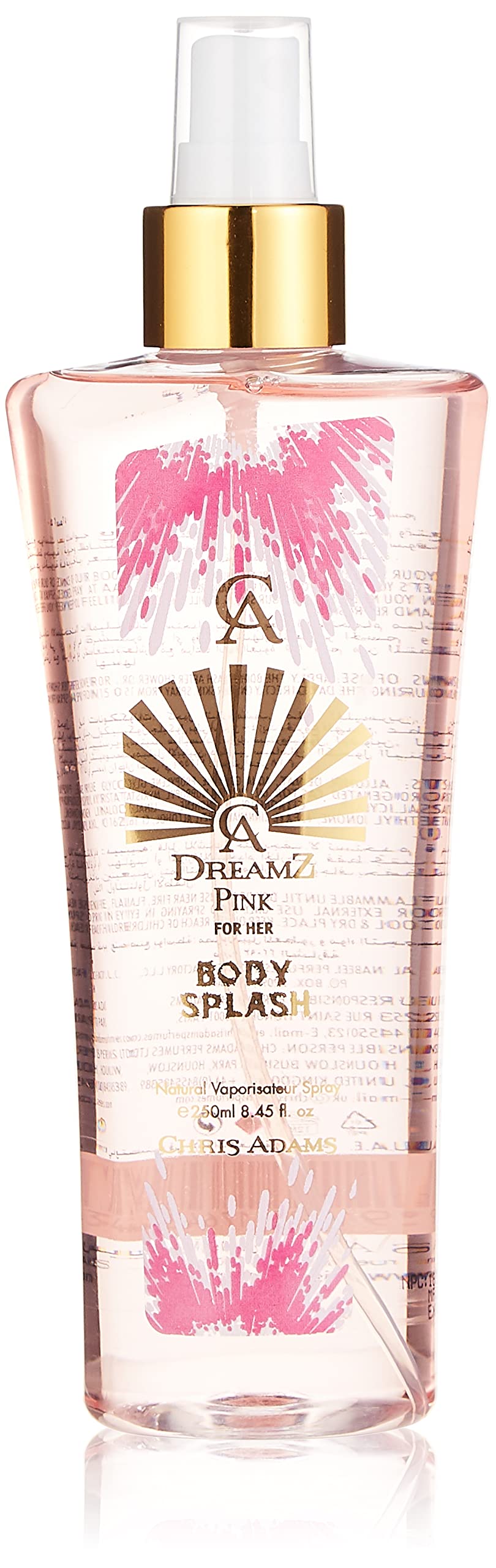 Chris Adams Perfumes Dreamz Woman Pink Bodysplash For Women, 250 ml