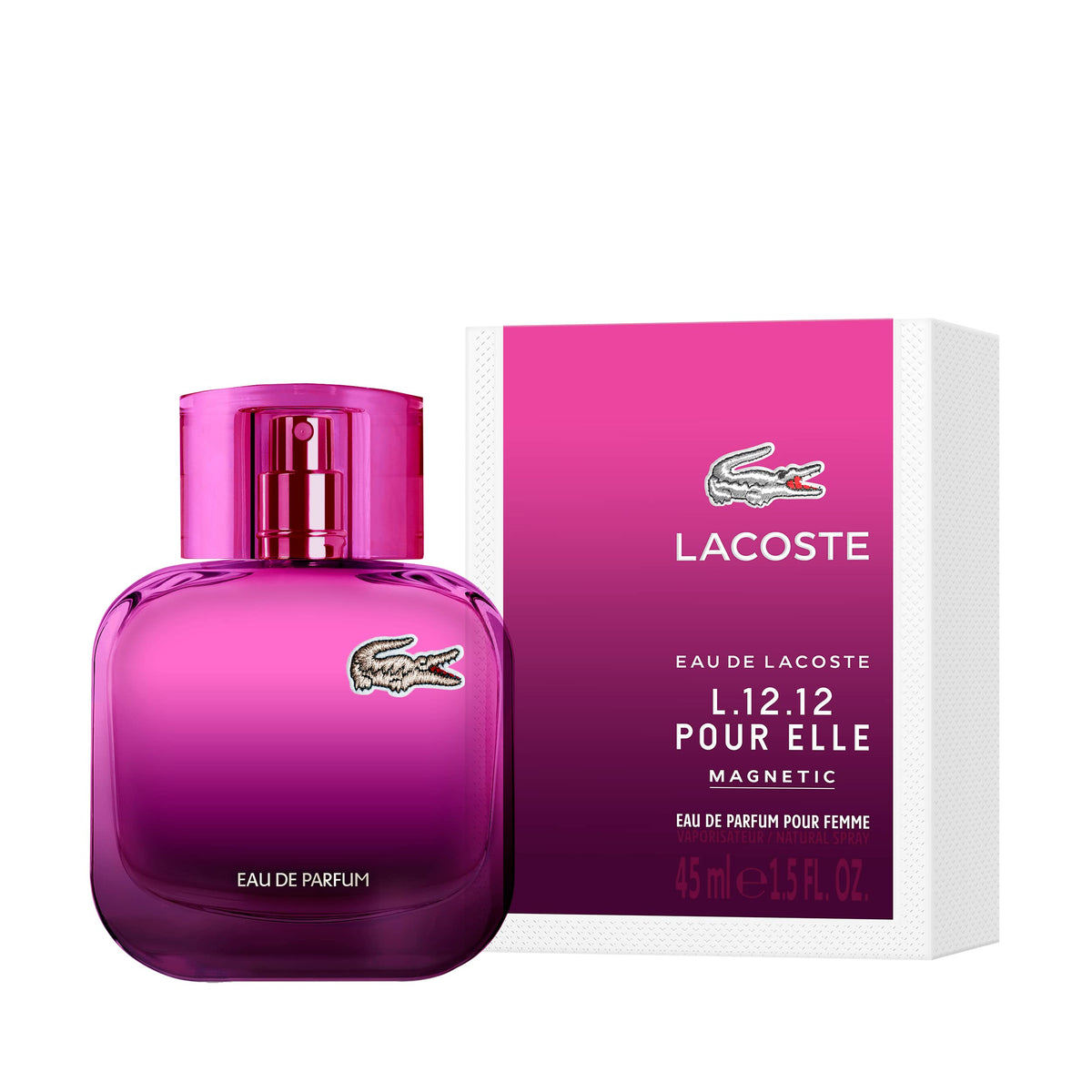 Lacoste L.12.12 Pour Elle Magnetic Perfume for Women Eau De Parfum 45ML