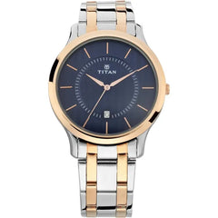 Titan Gents Karishma Analog Blue Dial Men's Watch NM1825KM01/NN1825KM01/NP1825KM01