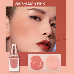 NOVOLAN Liquid Blush 15ml Cream Blush Wet Makeup Sweet Cheeks Blush Matte Pot Blusher, Natural Color Liquid Blush Long-Lasting Matte Silky Delicate Rouge Beauty Makeup (#05)