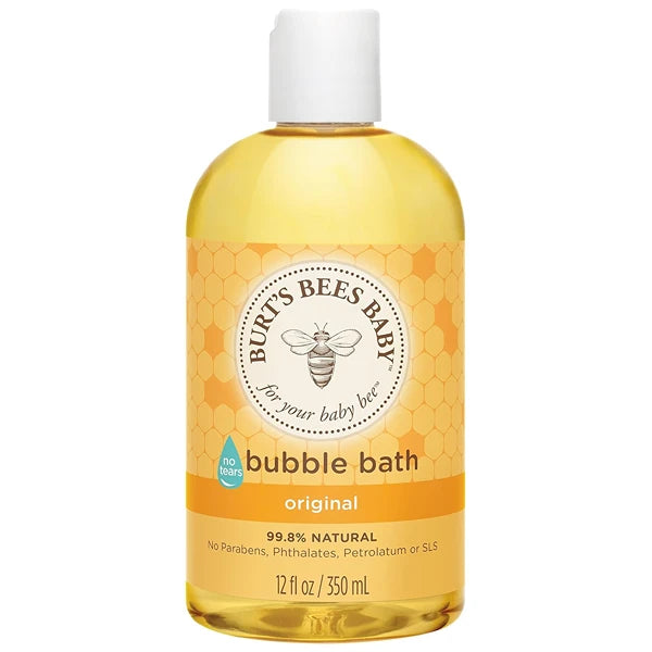 Burt’s Bees Baby Bubble Bath, Tear Free Baby Wash, 12 Fluid Ounces