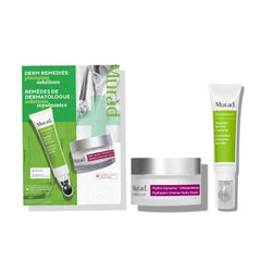 Murad Plumping Solutions Value Set - 2-Piece Full Size Kit - Moisturizing and Firming Skincare Set - Targeted Wrinkle Corrector 0.5Fl Oz, Hydro-Dynamic Ultimate Moisturizer 1.7Fl Oz