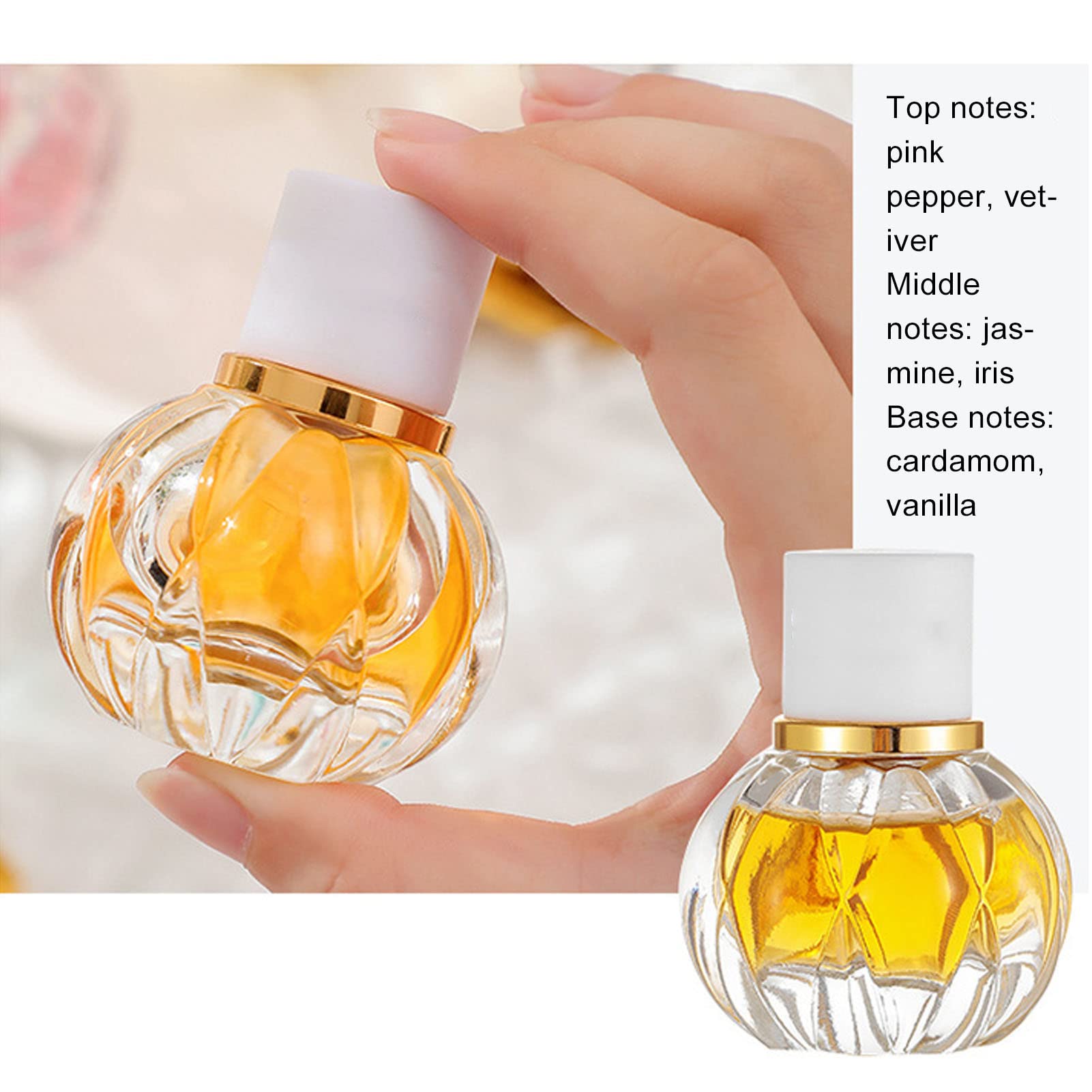 Women's Perfume Wearable Fragrance 20ml Long Lasting Refreshing Light Perfume for Women Outdoor Light Perfume (Type 1)