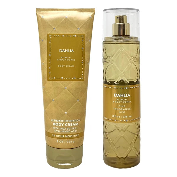 Bath & Body Works Dahlia - Ultra Shea Body Cream and Fine Fragrance Mist - Fall 2020