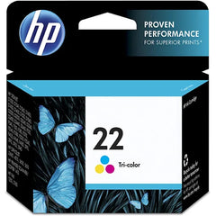 HP 22 Tri-Color Inkjet Print Ink Cartridge (C9352A)