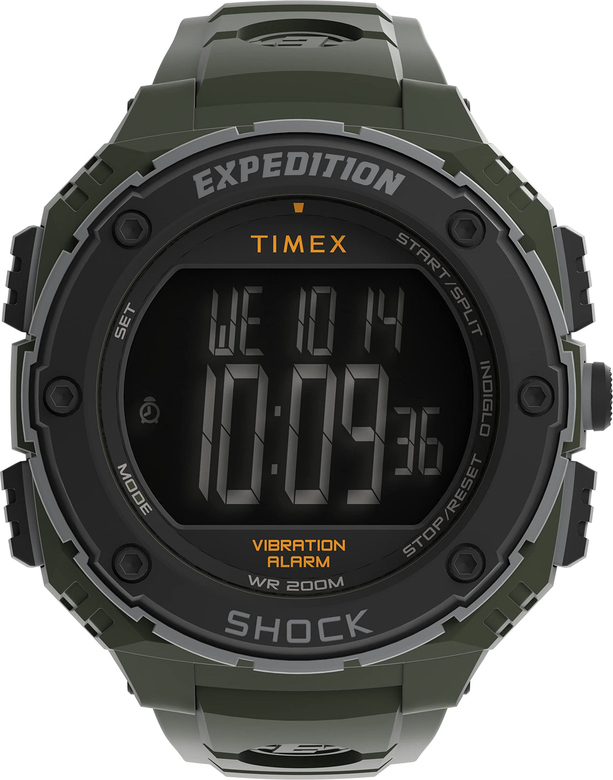 Timex Expedition Shock XL Men's 50mm Resin Strap Watch - Green