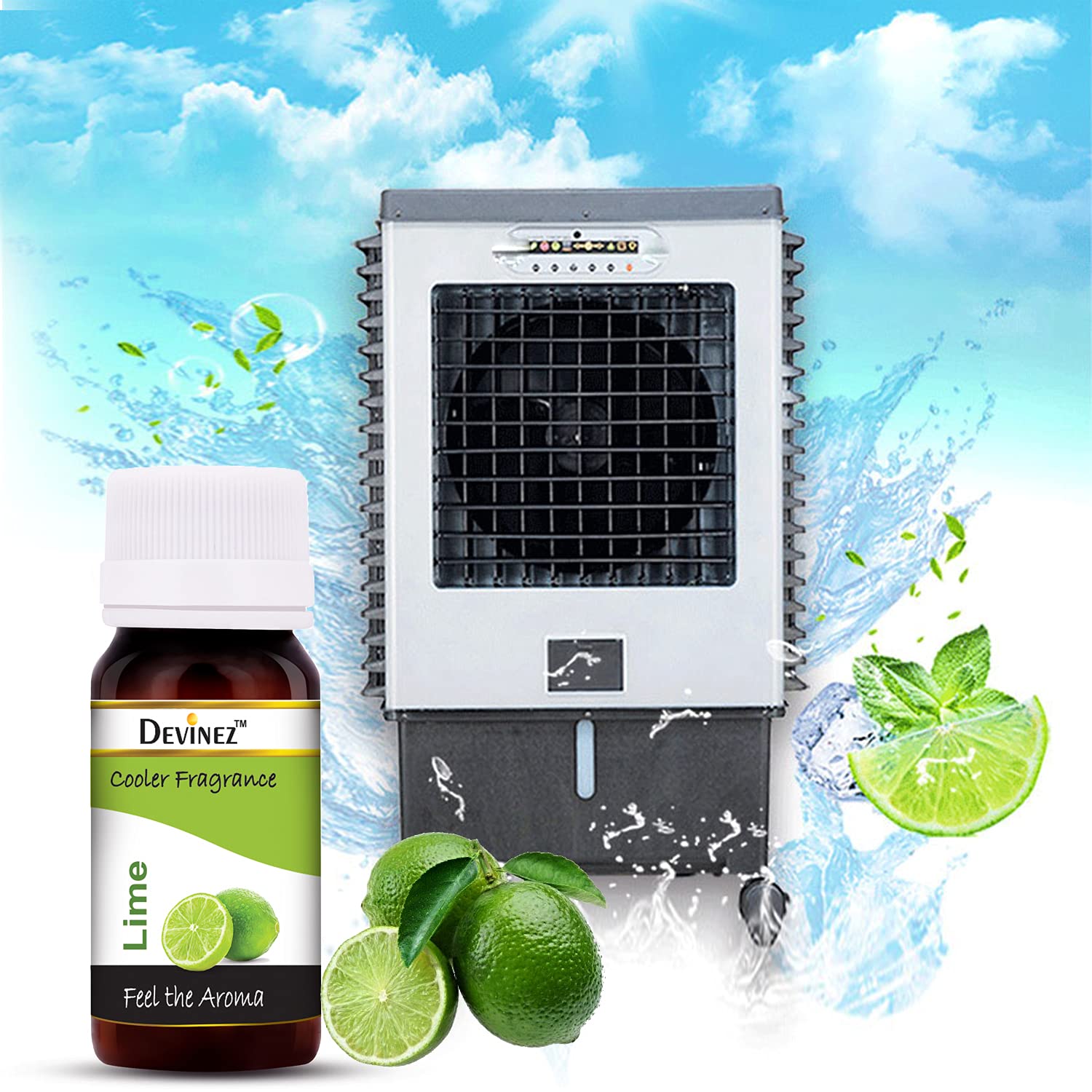 Devinez Lime + Magnet Cooler Perfume, 60ml Each