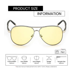 Royal Son Aviator Men Women Polarized Sunglasses for 100% UV Protection