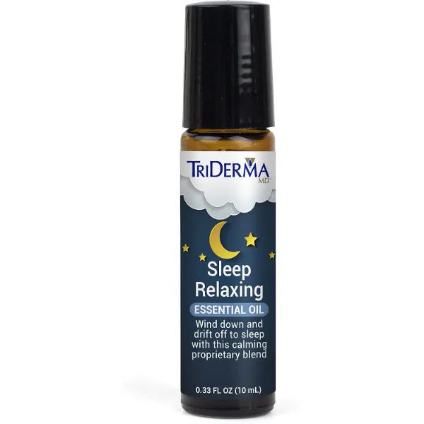 TriDerma Sleep Relaxing Essential Oil Bedtime Blend with Calming Lavender - 10ML