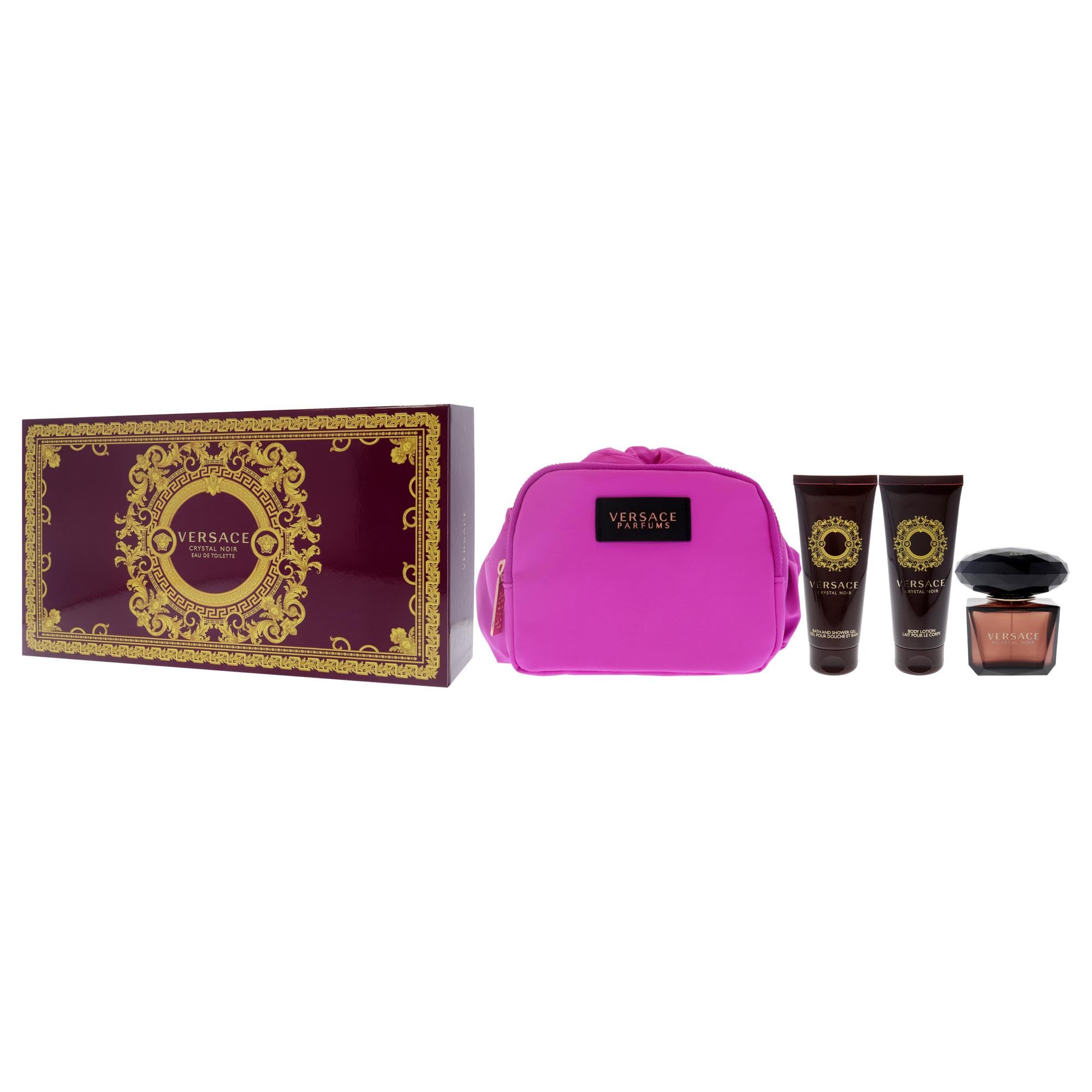 Versace CRYSTAL NOIR EDT 90 ML GIFT SET