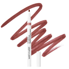 Wet n Wild Perfect Pout Lip Liner, Smudge-Proof Lip Liner to Define Lips, Precision Tip, Flat Side for Easy Filling, Long-Wear, Nude Beige