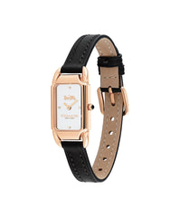 Coach CADIE Women's Watch, Analog-Black / Off White