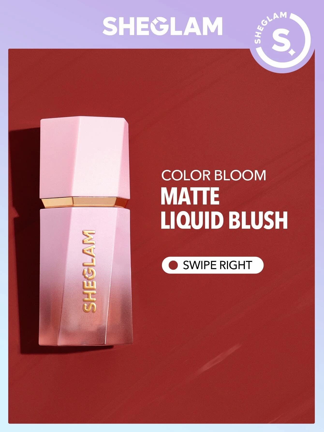 SHEGLAM GLOW BLOOM LIQUID HIGHLIGHTER LIQUID SWIPE RIGHT