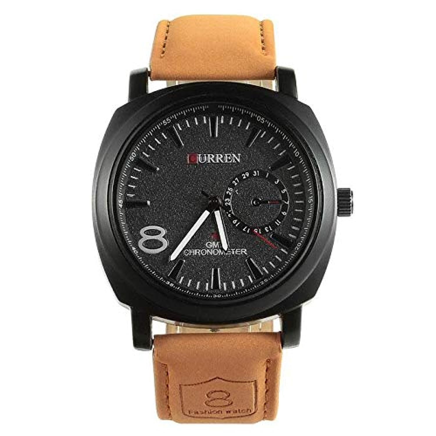 Curren Casual Watch For Men Analog Leather - 8139 – Discount Store