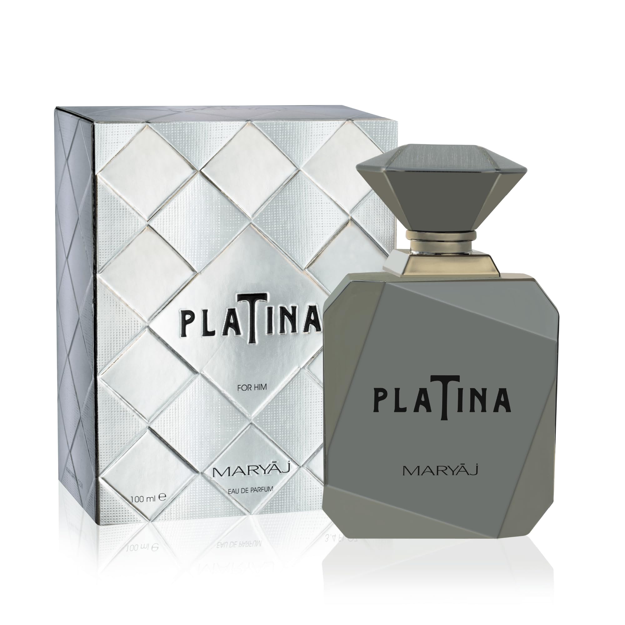 PLATINA by Maryaj Perfumes For Men, Eau De Parfum, 100 ml