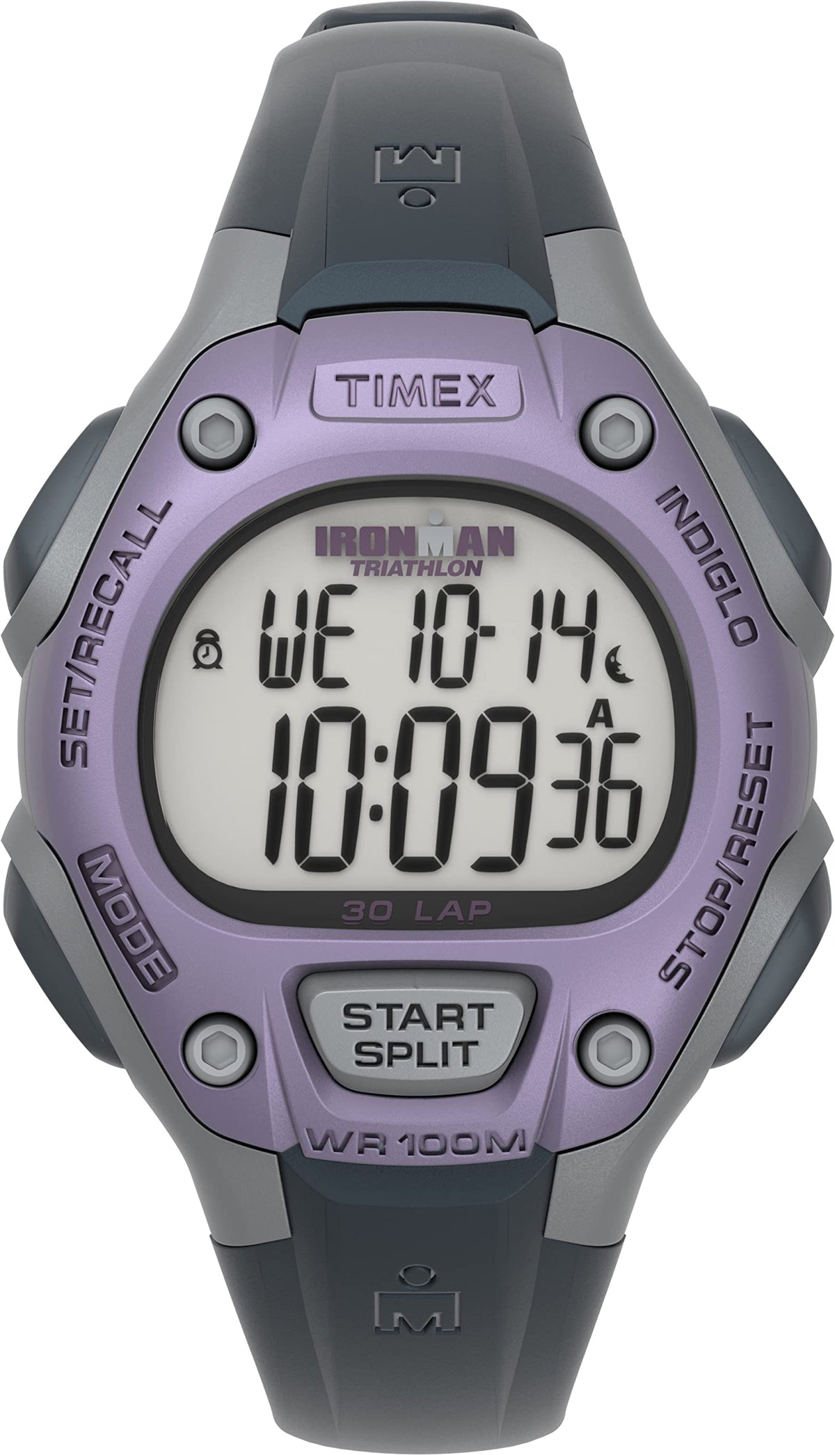 Timex Unisex Ironman Classic 30 34mm Watch - Gray/Lilac