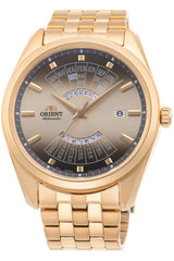 Orient RA-BA0001G10B Multi-Year Calendar Analog Automatic Watch for Men, 43 mm Case Size, Gold