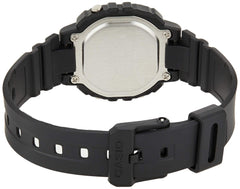 Casio 'Classic' Quartz Resin Casual Watch Black