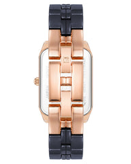 Anne Klein Women Analog Mixed Metal Navy Watch