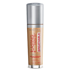 Rimmel London Lasting Finish Breathable Foundation, Spf 20, 502 Noisette
