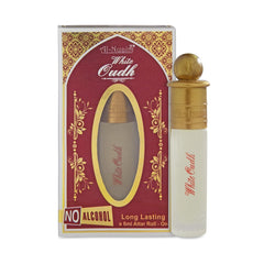 Al Nuaim Silver Series | White Oudh Alcohol Free Attar For Men - 6ml | Precious Oudh Blend | Aromatic Sensation |Long-Lasting Fragrance