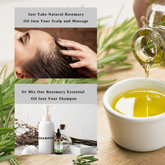 KPNEMA Multipurpose Rosemary Oil for Hair Growth, Eyebrow, Eyelash, Beard& Thinning Hair, Nourish Scalp, Improve Blood Circulation, 100% Pure Organic Natural Essential Oil, Pack Of 1, 59.74 ml