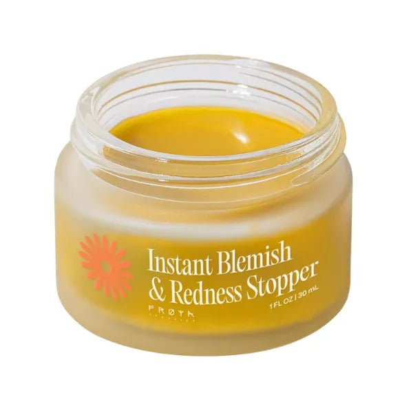 FRØYA Organics Instant Blemish & Redness Stopper Balm for Face (1.0 fl oz)