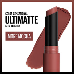 Maybelline New York Color Sensational Ultimatte Neo-Neutrals Slim Lipstick, More Mocha