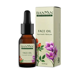 Banyan Botanicals Face Oil Luxurious Ayurvedic Face Oil  Clean Skincare with Rosehip Oil and Jojoba Oil for Skin that Glows 0.5 oz Non GMO,  Paraben & Phthalate Free