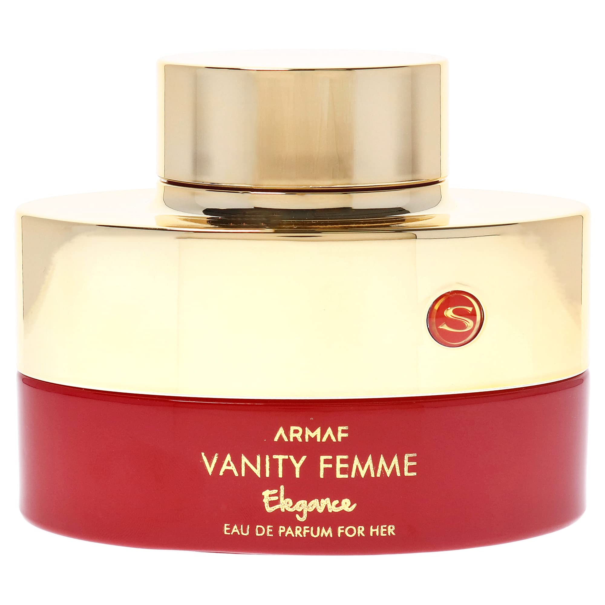 Vanity femme women elegance, eau de parfum for her 100ml red by armaf from the house of sterling