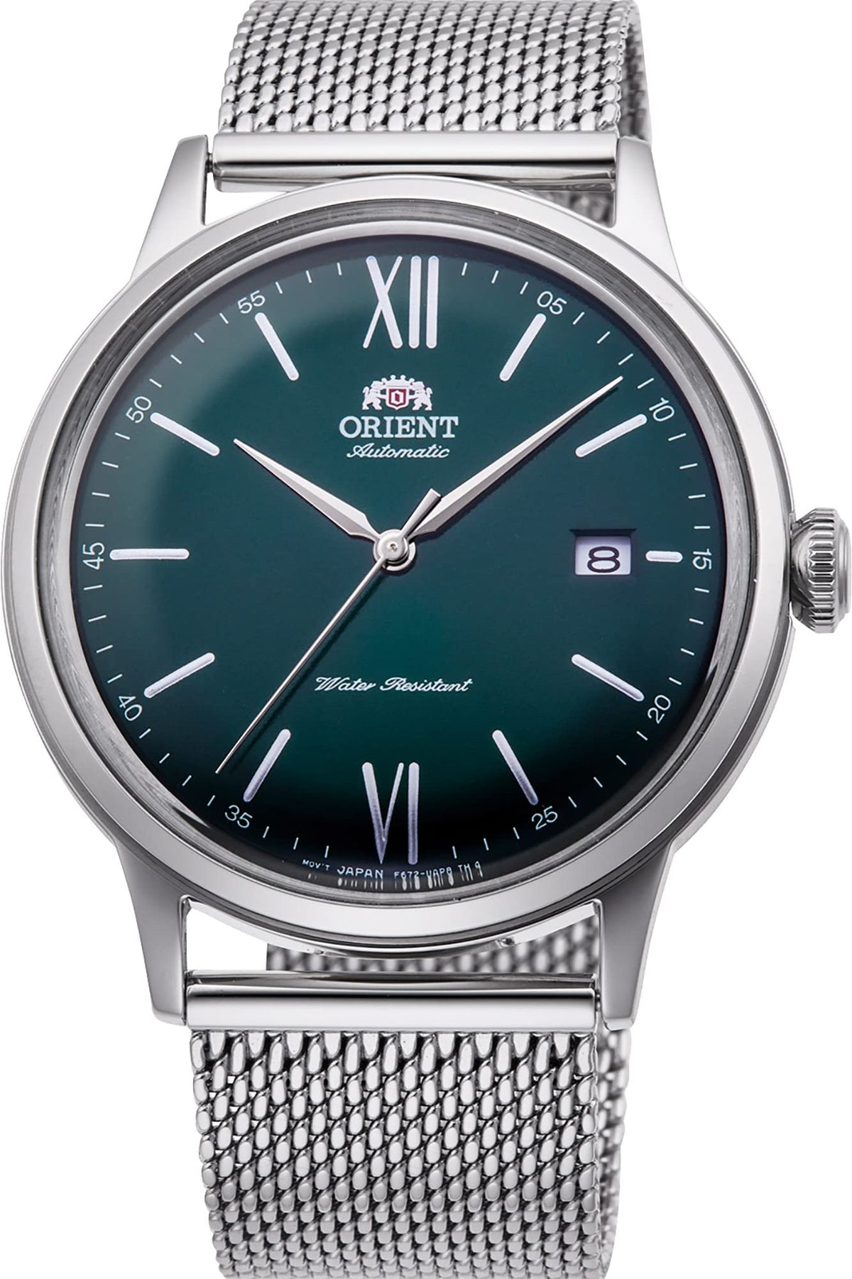 Orient RA-AC0018E10B Classic Automatic Stainless Steel Watch for Men, Black/Silver