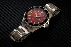 Orient Kano/Big Mako Men's Automatic Manual Winding Mechanical Sports Steel Silicone Wrist Watch - Underwater