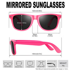 KANASTAL Polarized Sunglasses Men, Fashion Square Sun Glasses Women, Classic Shades for Womens, Driving Fishing Outdoor 100% UV400 Protection