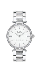 Coach PARK Women's Watch, Analog - Silver / White