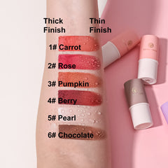 NALACAL Cream Contour Sticks Collection, 6 Colors Face Blush, Bronzer and Highlighter Makeup Set, Putty Blush Palette, Blendable, Lightweight, Gift for Women or Girls