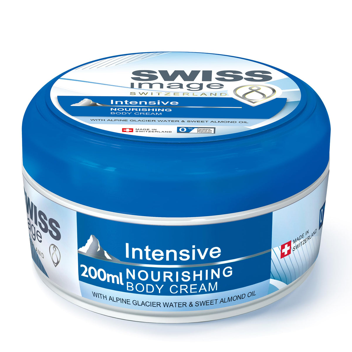 Swiss Image Intensive Nourishing Body Cream, Deep Moisturizer, Provides Hydration and Nourishment, Suitable for All Skin Types, 200ml