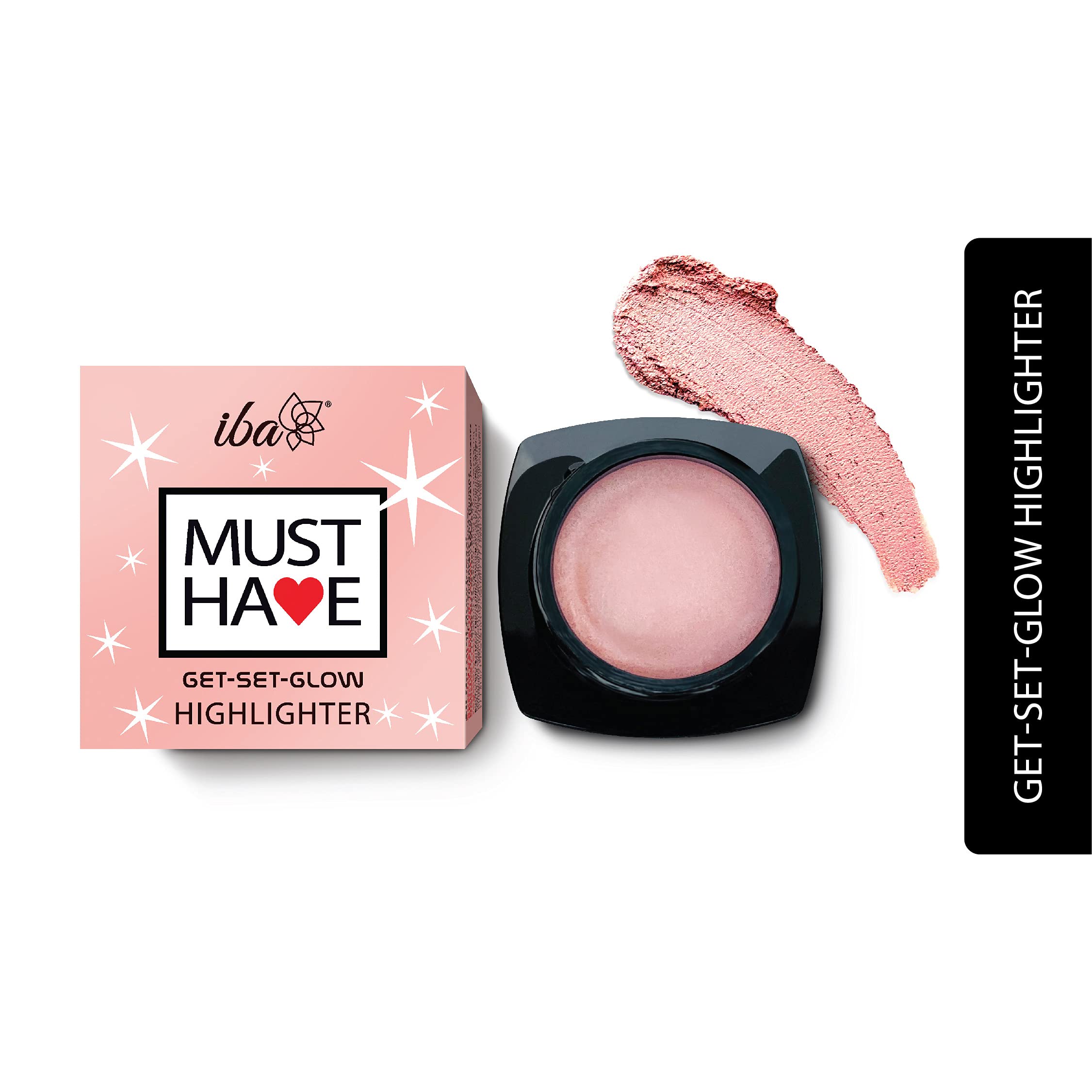 Iba Must Have Makeup Combo (Dusky) Full Coverage With Cream Foundation 30ml, Tint 8g, Highlighter 8g, Concealer 8ml, Matte Finish With Free Must have Makeup Pouch and Blender