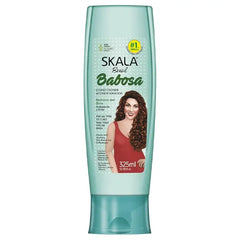 SKALA Expert Conditioner Babosa Aloe Vera Ultra Hydration for Curly, Super Curly, and Dry Hair With Shea Butter 10.99 fl oz