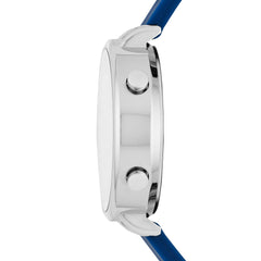 Skechers Magnolia Digital Silicone Watch for Women - Silver, Blue