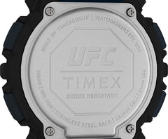 Timex UFC Men's 50mm Black Resin Strap Chronograph Watch TW5M53400