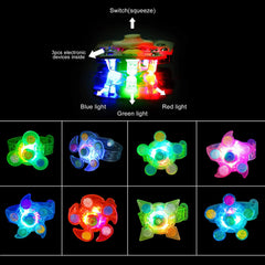 25 Pack LED Light Up Fidget Spinner Bracelets Party Favors For Kids 4-8 8-12,Glow in The Dark Party Supplies,Birthday Gifts,Treasure Box Toys for Classroom,Carnival Prizes,Pinata Goodie Bags Stuffers