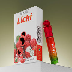 Al-Nuaim Lichi Alcohol Free Attar Roll On for Men & Women - 6ml | Exquisite & Long Lasting Fragrance