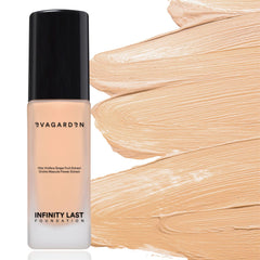 EVAGARDEN Infinity Last Foundation- Soft and Creamy, Liquid Texture Results in Natural Finish - Easily Blendable - Satin Look - 264 Warm Beige - 1.01 oz