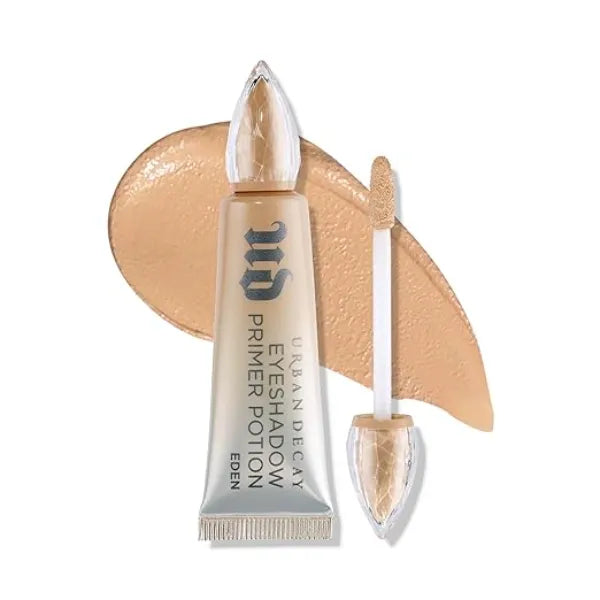 URBAN DECAY Matte Eyeshadow Primer Potion Eden Matte Eye Primer for Crease Resistant & Long Lasting Eye Makeup, Smooths & Preps Eyelid Base, For More Vibrant Eyeshadow, All Skin Tones 0.33 fl oz