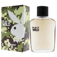 Playboy Play It Wild for Men, 3.4 oz EDT Spray