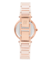 Anne Klein Women's AK/3266 Premium Crystal Accented Ceramic Bracelet Watch