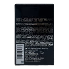 Polo Black by Ralph Lauren for Men - 4.2 oz EDT Spray