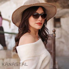 KANASTAL Polarized Sunglasses for Women, Classic Square Mens Sun Glasses, Lightweight Shades for Womens Outdoor 100% UV400 Protection Driving Fishing Golf Outdoor Activities